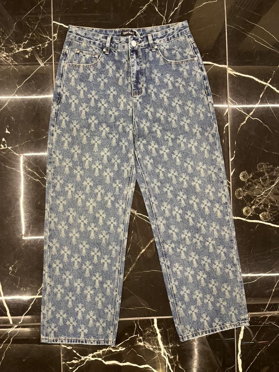Jean Chrome Hearts